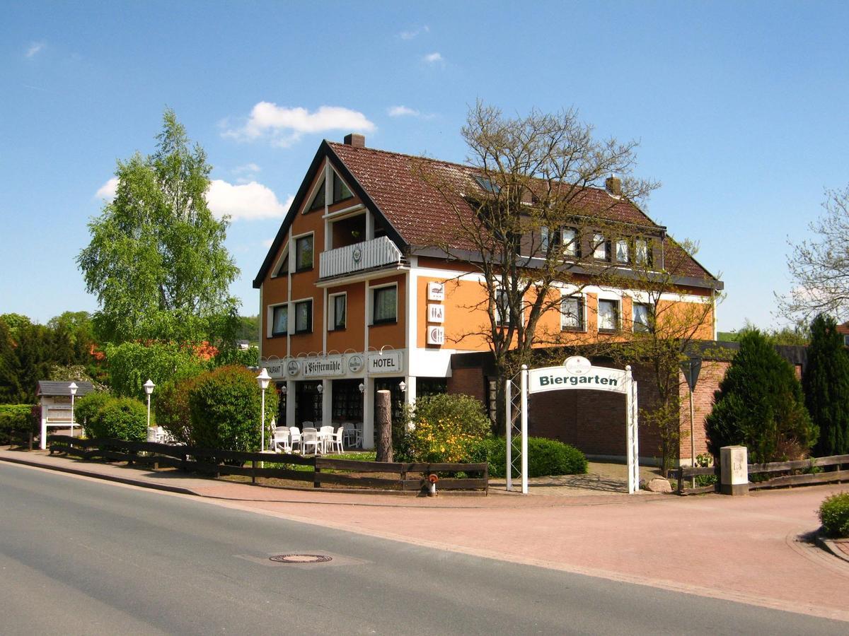 Hotel-Garni Pfeffermuehle Emmerthal Exterior foto
